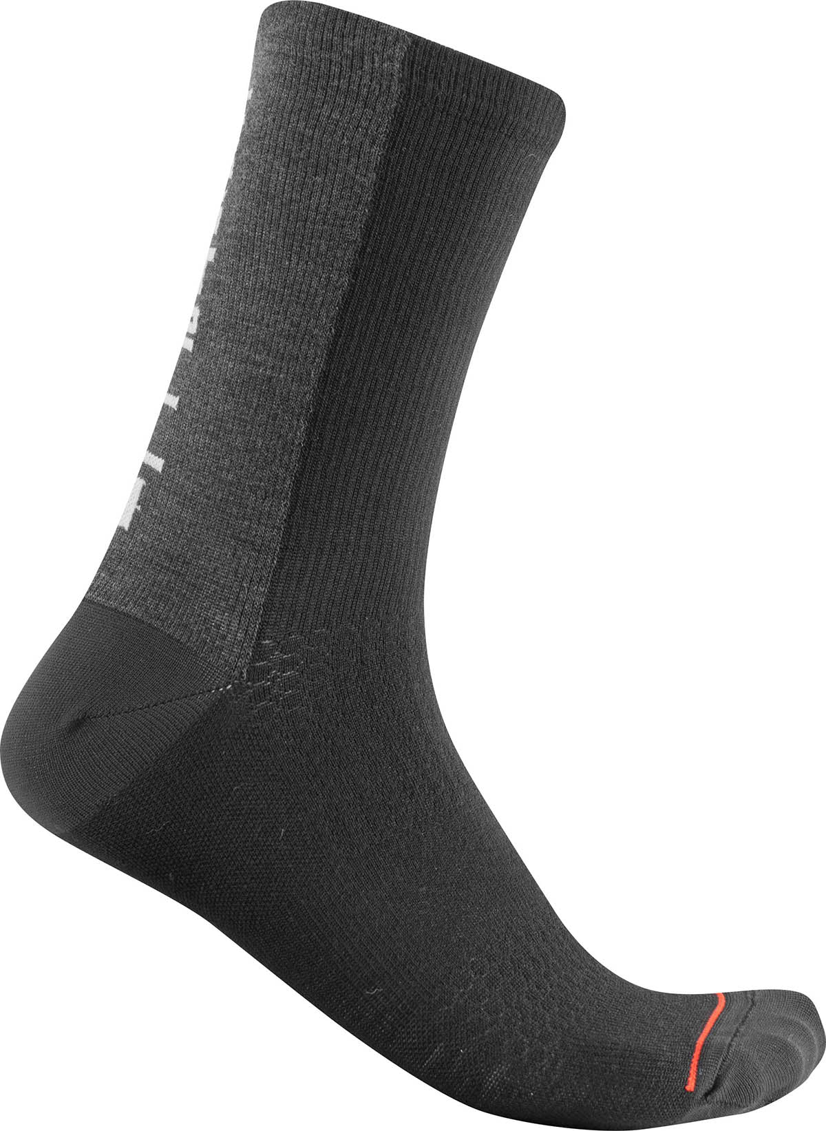 Castelli Bandito Wool 18 Sock - Black