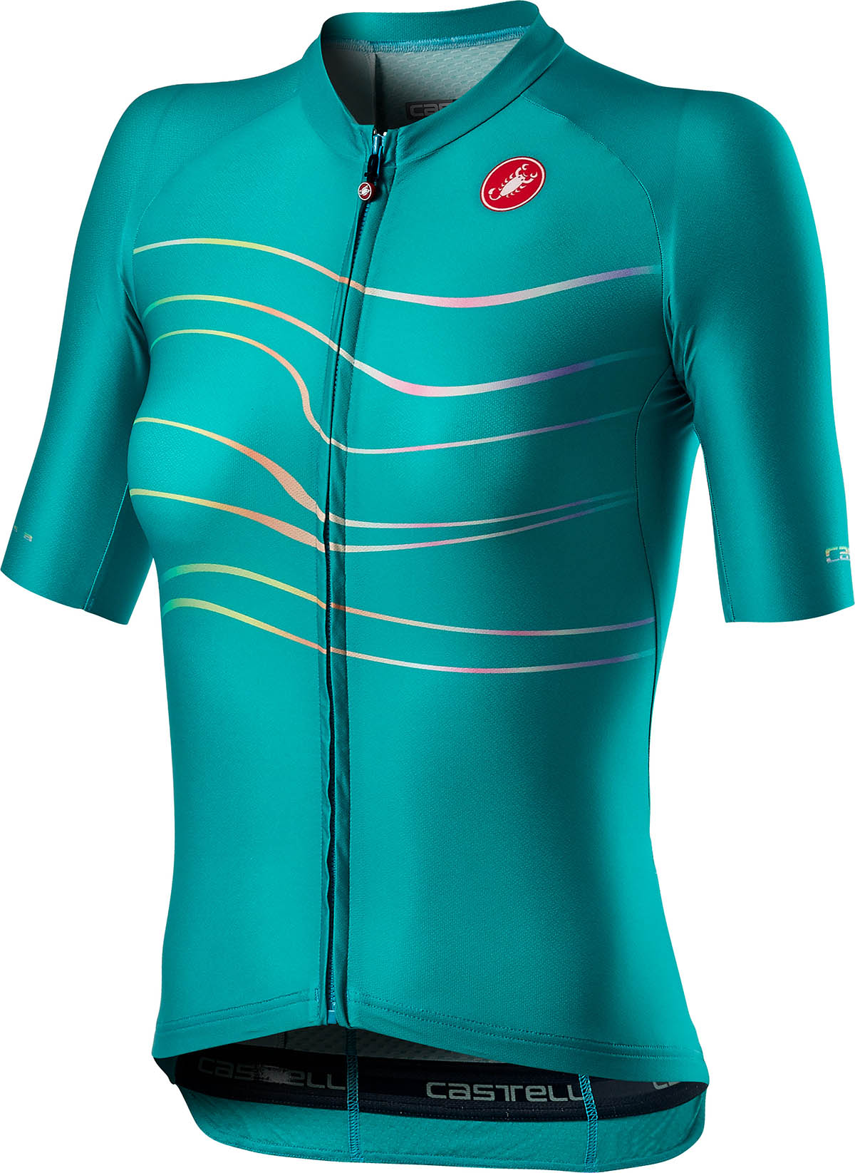 Castelli Aero Pro W Jersey - Turquoise Green