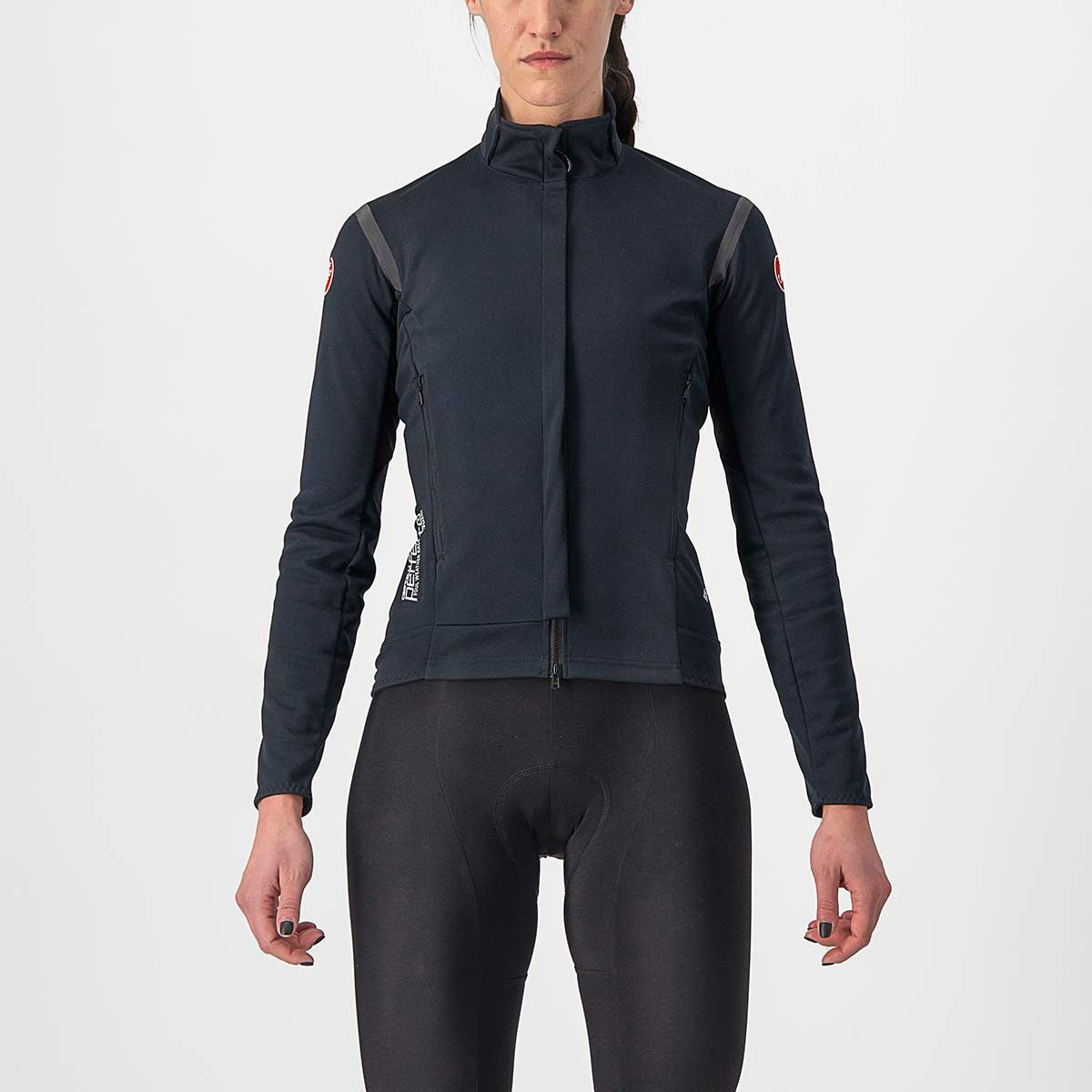 Castelli Perfetto Ros 2 W Jacket - Light Black/Black