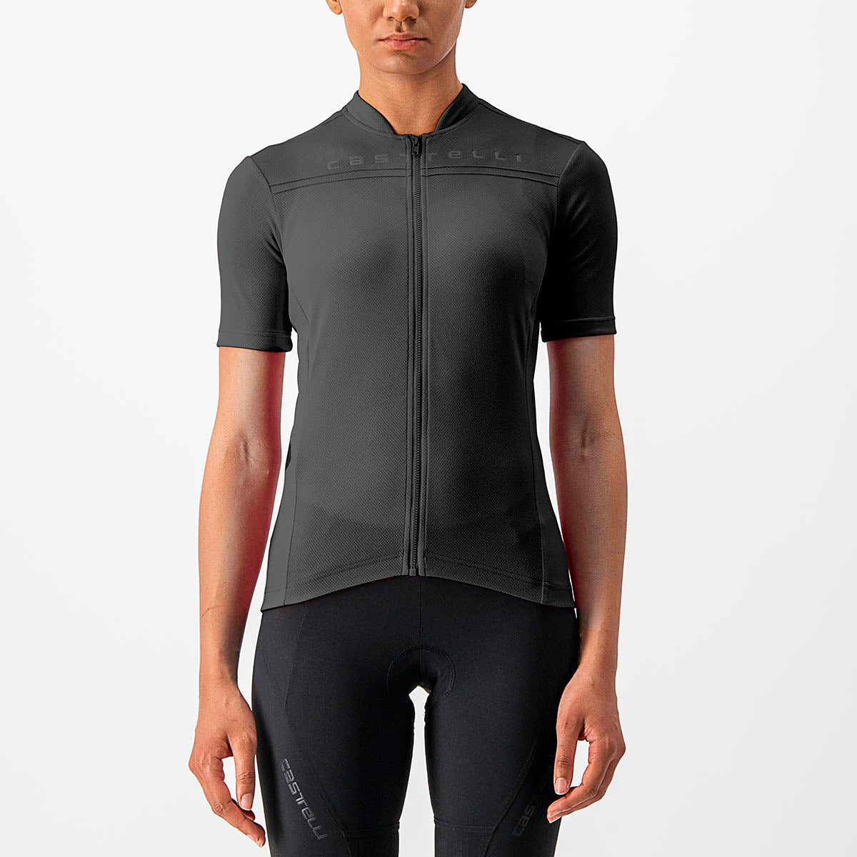 Castelli Anima 4 Jersey - Light Black