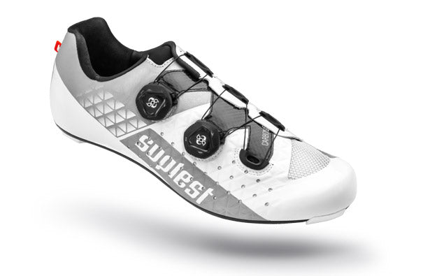 SUPLEST Edge 3 Pro Race Fietsschoen White Silver
