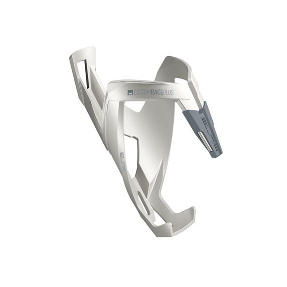 ELITE Bidonhouder Custom Race+ Shiny Pearl White