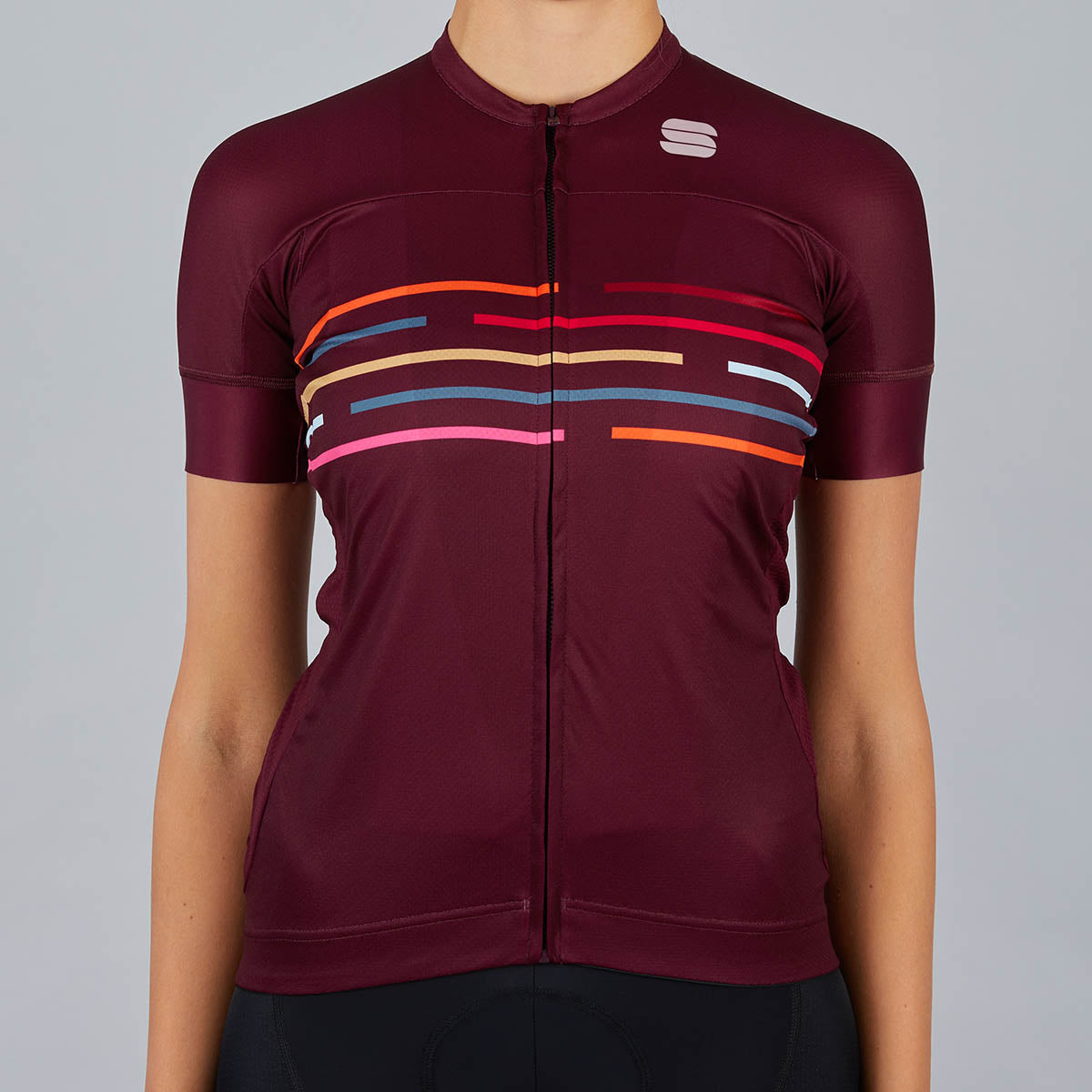 Sportful Vélodrome W Short Sleeve Jerse - Red Wine