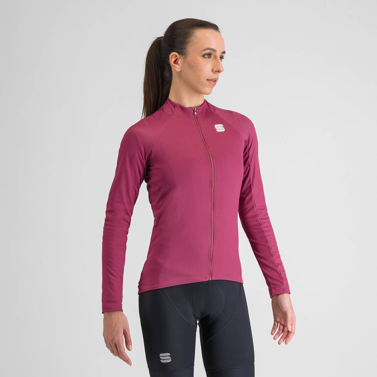 Sportful Matchy W Thermal Jersey - Raspberry Violet