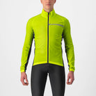 Castelli Squadra Stretch Jacket - Electric Lime/Dark Gray