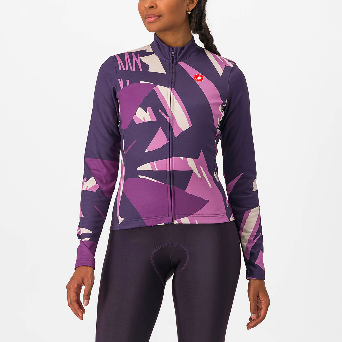 Castelli Tropicale Ls Jersey - Night Shade