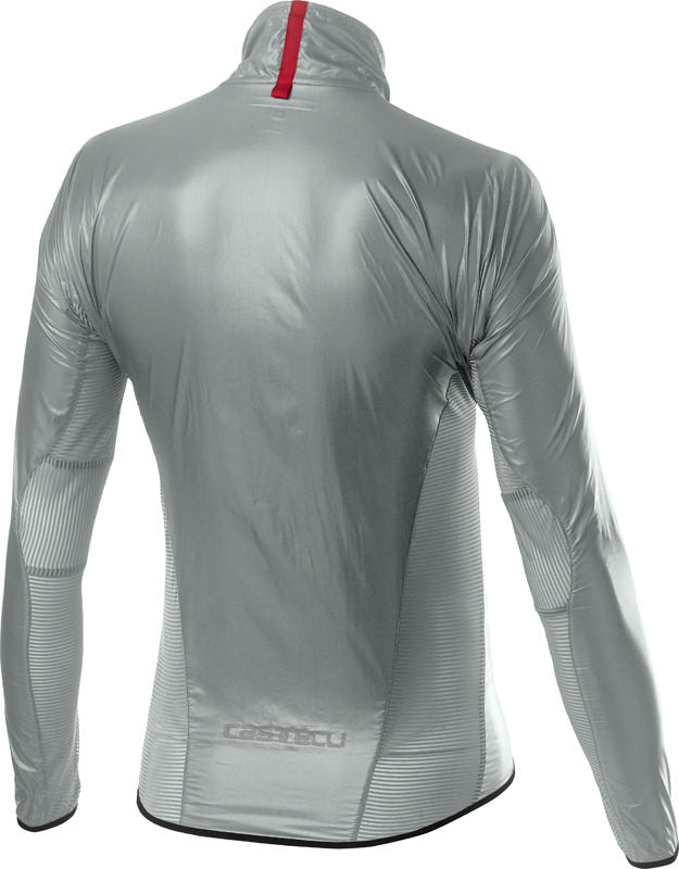 Castelli Aria Shell Jacket - Silver Gray