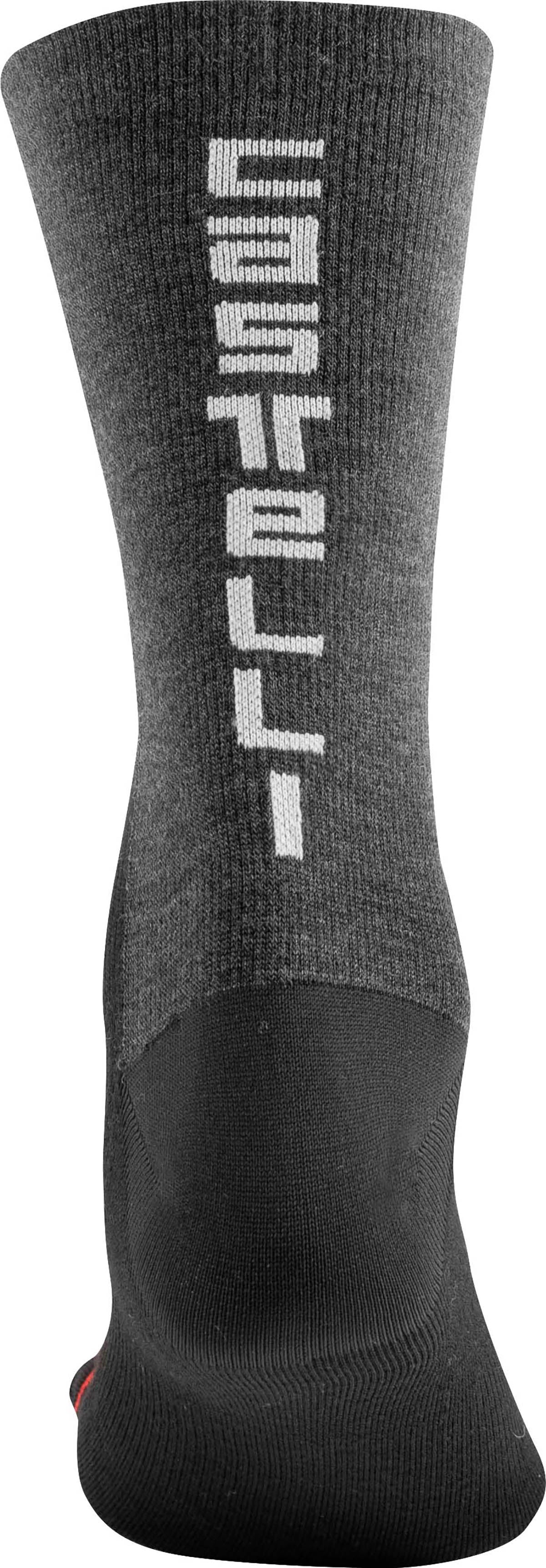 Castelli Bandito Wool 18 Sock - Black