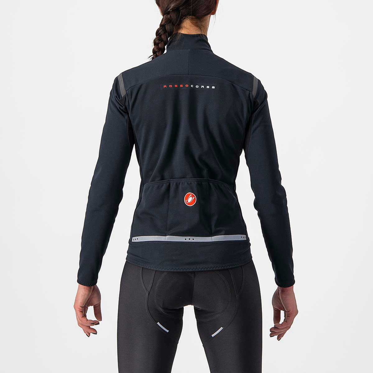 Castelli Perfetto Ros 2 W Jacket - Light Black/Black