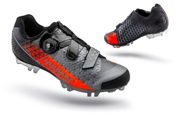 SUPLEST Edge 3 Performance MTB Fietsschoen Black Grey Orange