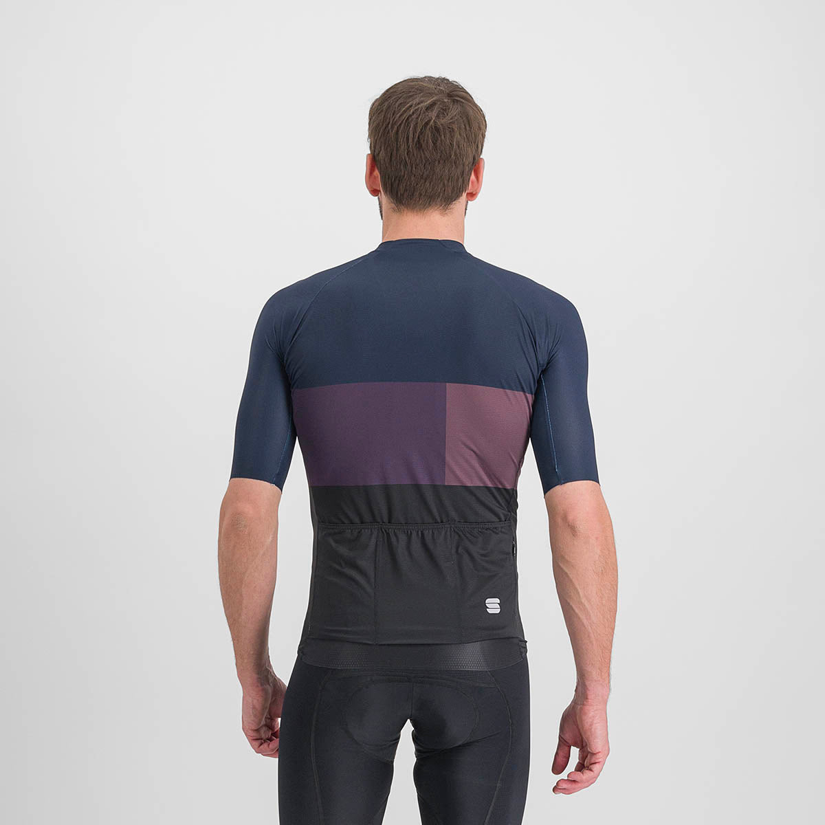 Sportful Snap Jersey - Black Galaxy Blue