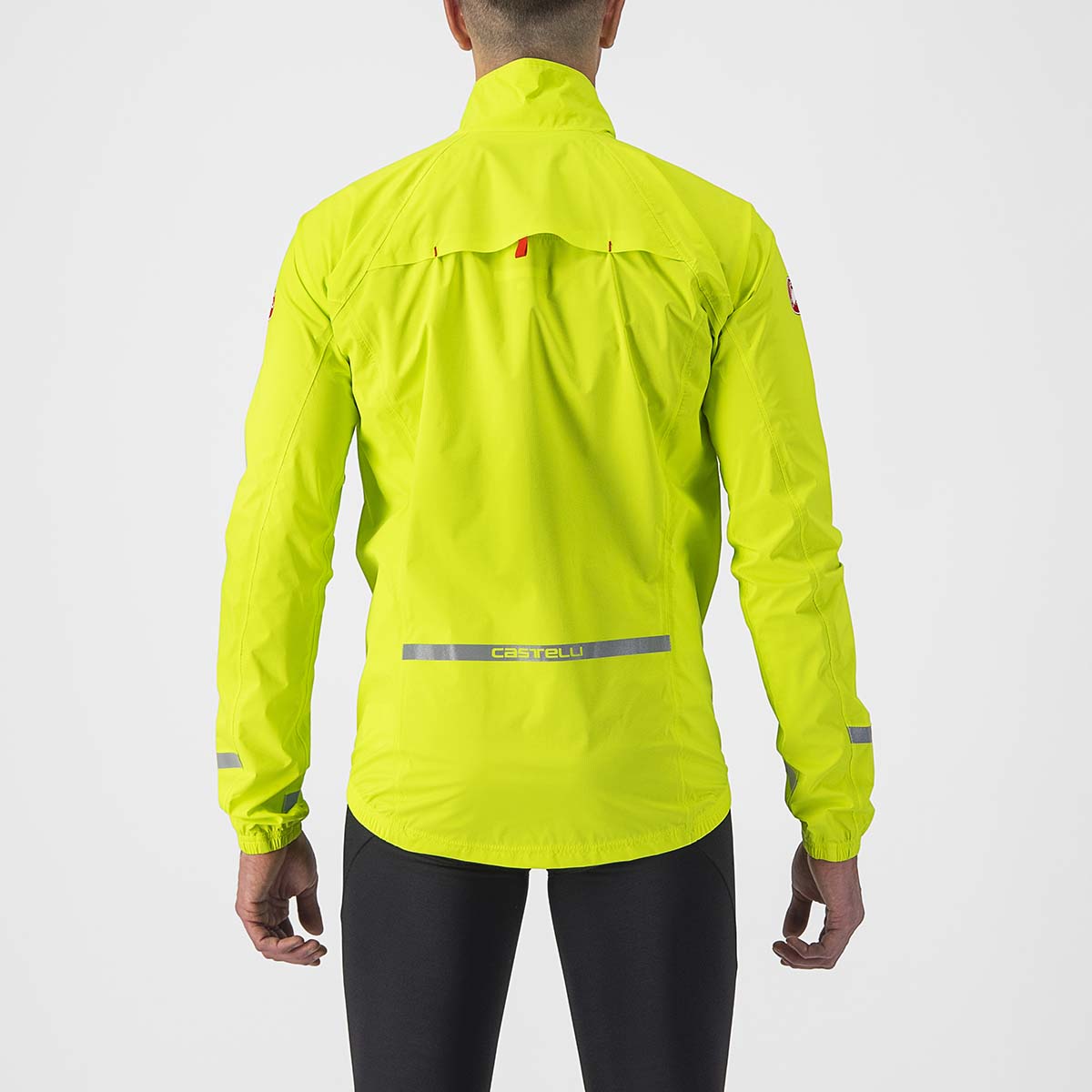 Castelli Emergency 2 Rain Jacket - Electric Lime