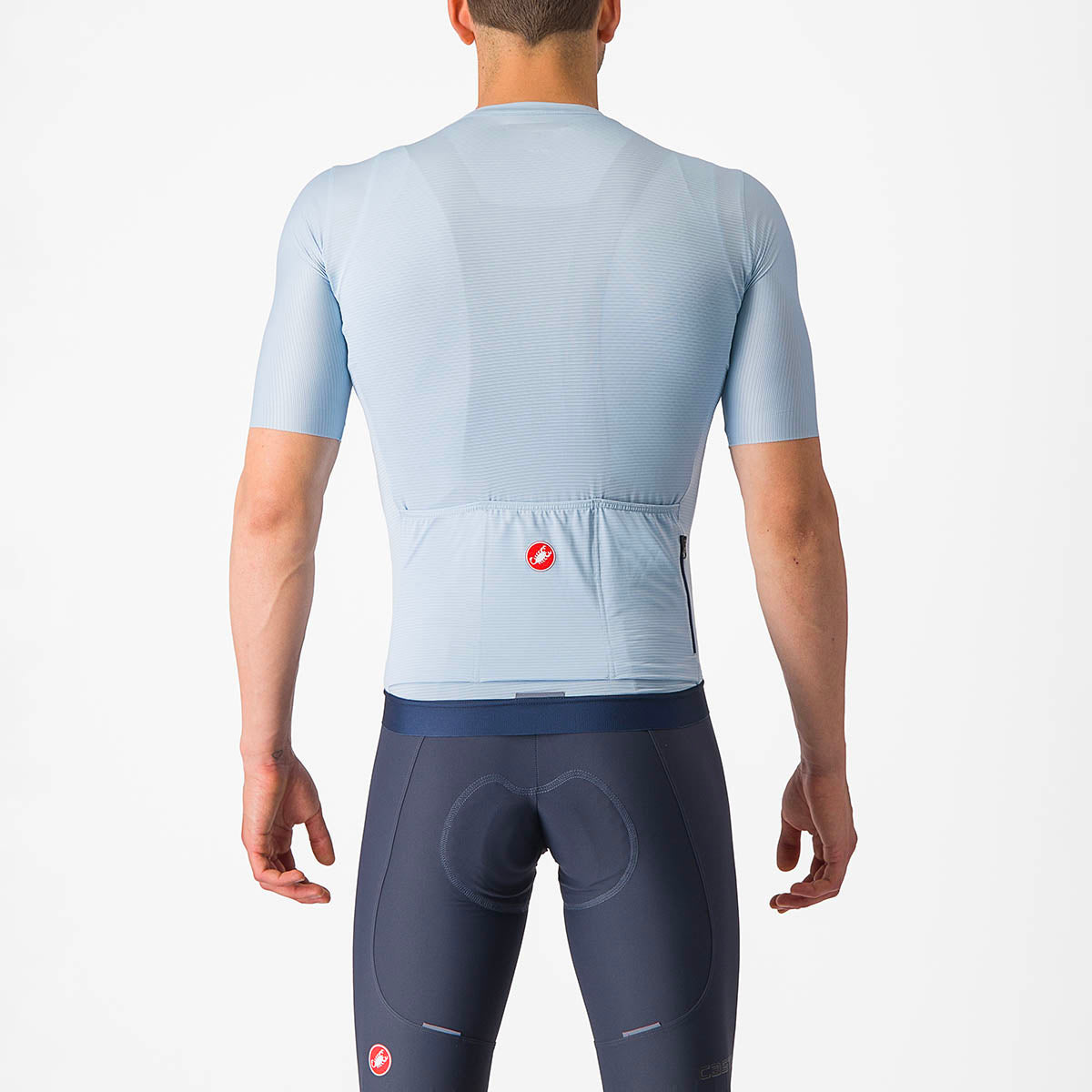 Castelli Espresso Jersey - Winter Sky/Belgian Blue