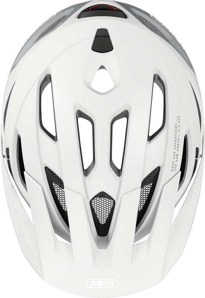 Abus Urban-I 3.0 ACE Fietshelm Polar White