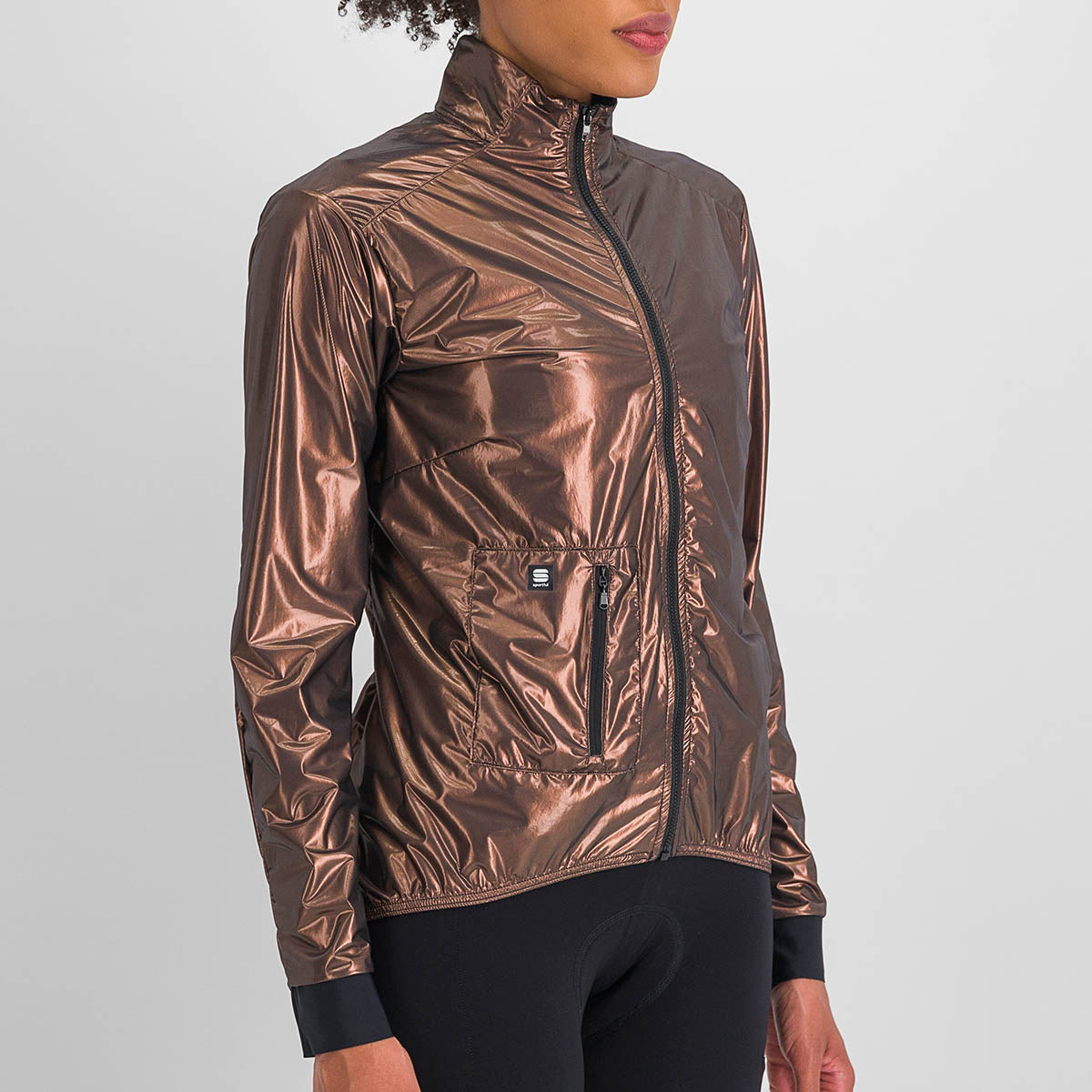Sportful Giara W Packable Jacket - Metal Bronze