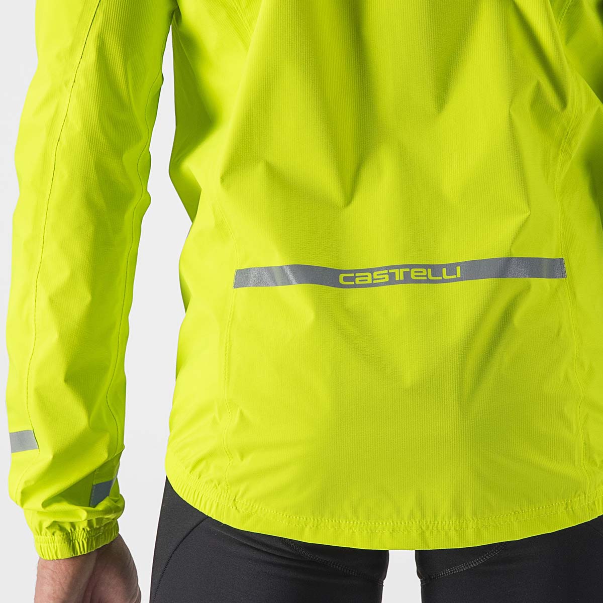 Castelli Emergency 2 Rain Jacket - Electric Lime