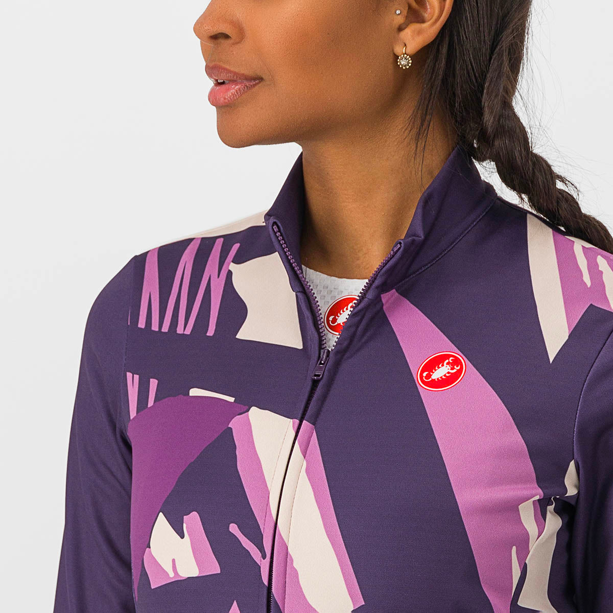Castelli Tropicale Ls Jersey - Night Shade