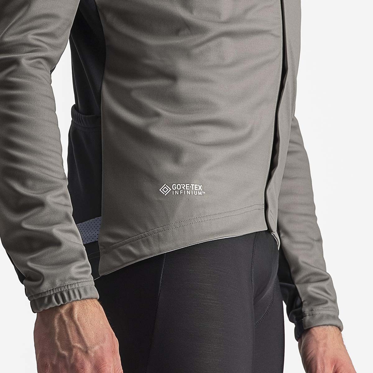 Castelli Transition 2 Jacket - Nickel Gray/Dark Gray-Silver R