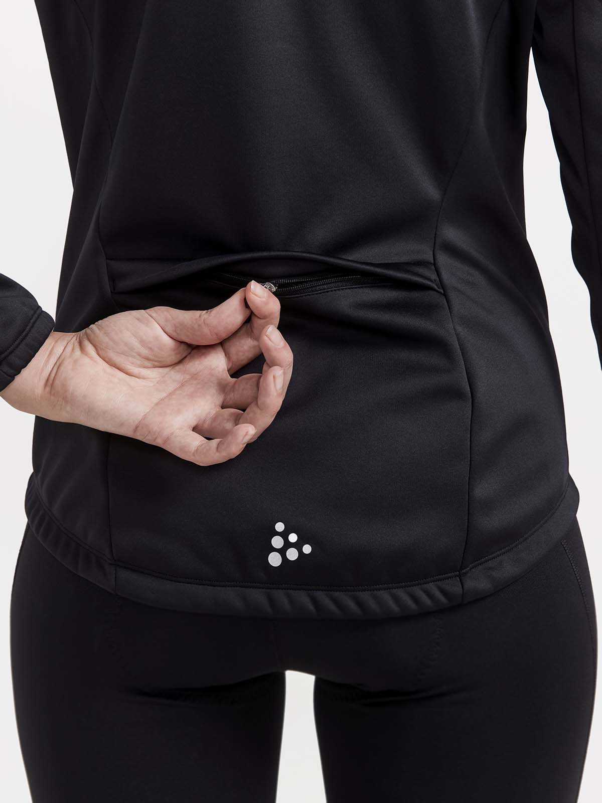 Craft Core Bike Subz Jacket W - Black Silver