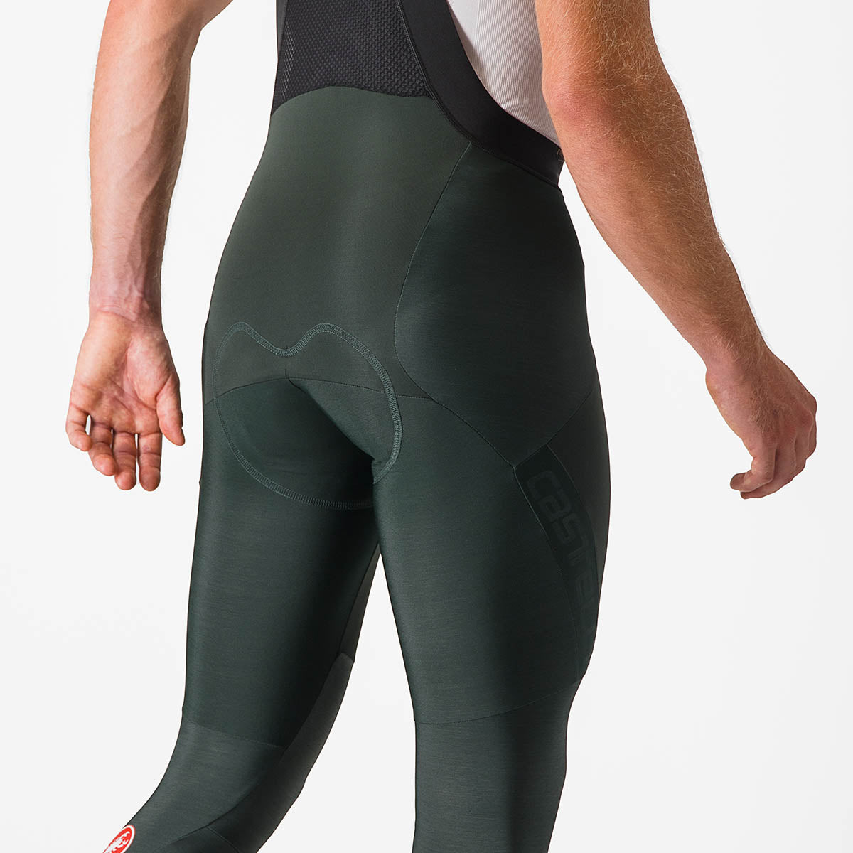 Castelli Sorpasso Ros Bibtight - Rover Green