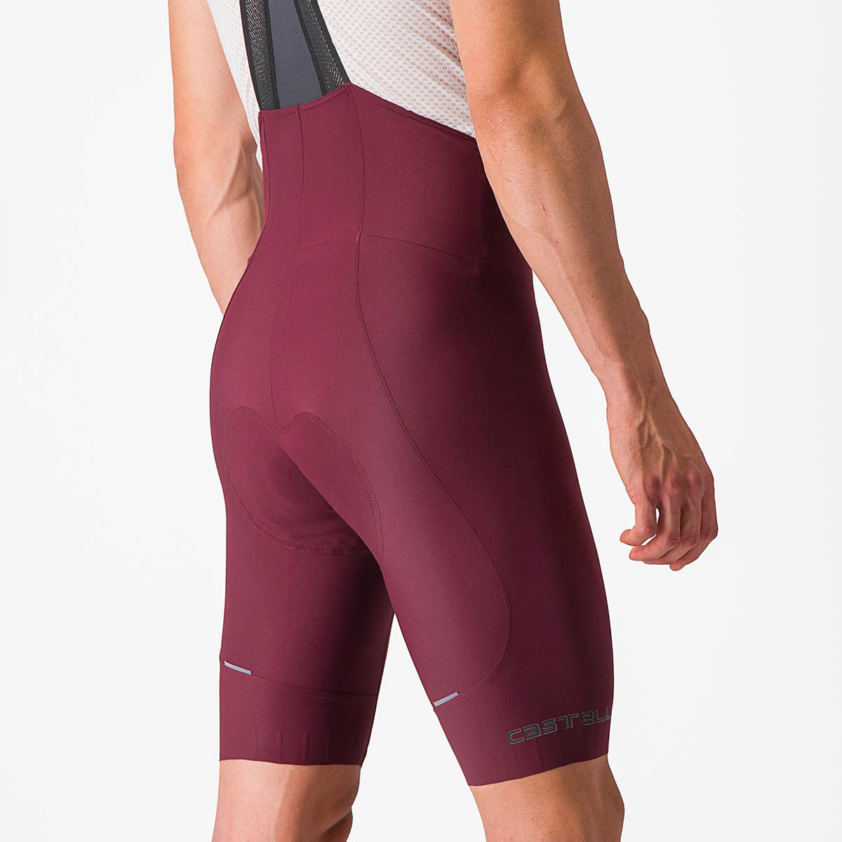 Castelli Espresso Bibshort - Deep Bordeaux