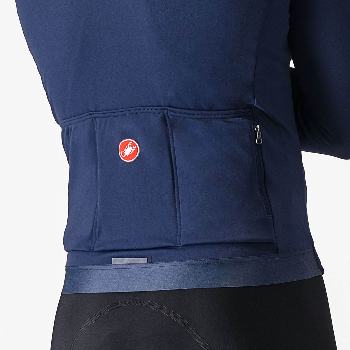 Castelli Espresso Thermal Jersey - Belgian Blue