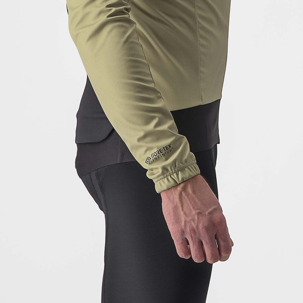 Castelli Alpha Ros 2 Light Jacket - Green Tea/Military Green-Black