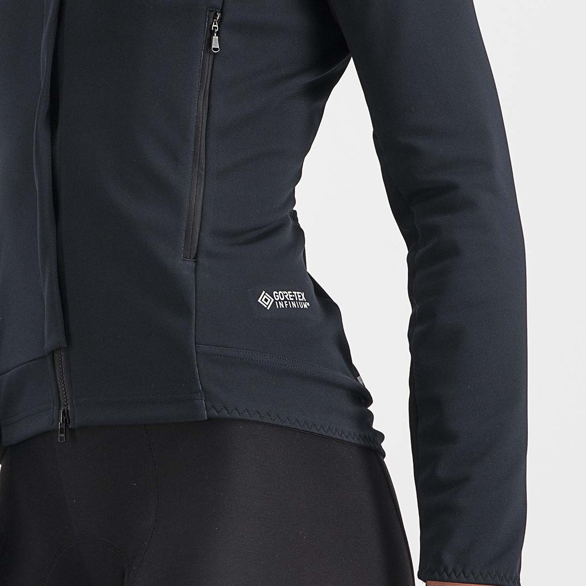 Castelli Perfetto Ros 2 W Jacket - Light Black/Black