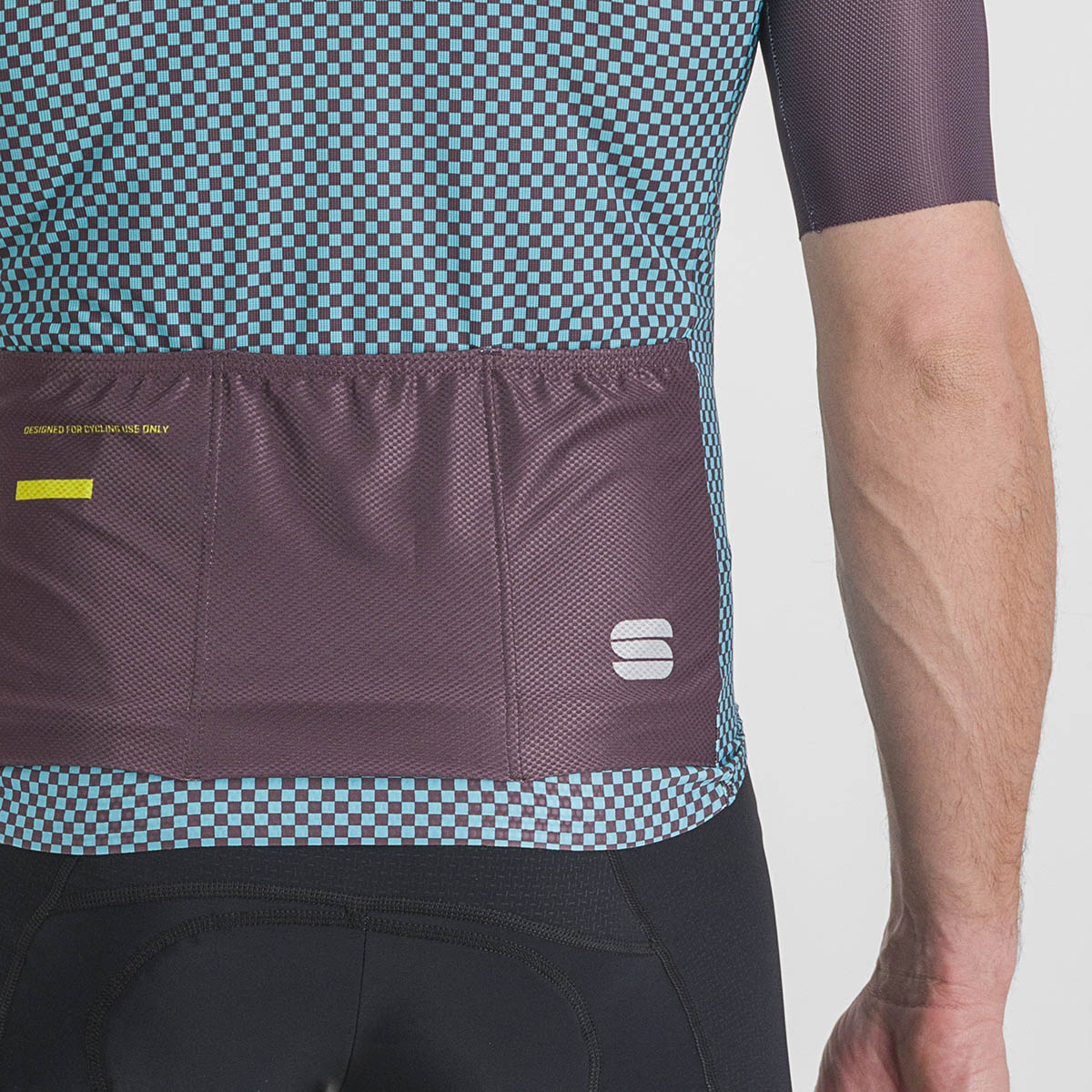 Sportful Checkmate Jersey - Huckleberry Blue Radiance