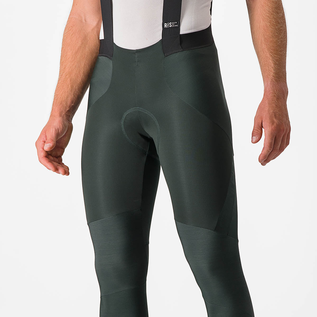 Castelli Sorpasso Ros Bibtight - Rover Green