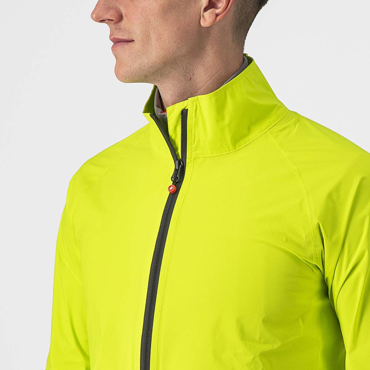 Castelli Emergency 2 Rain Jacket - Electric Lime