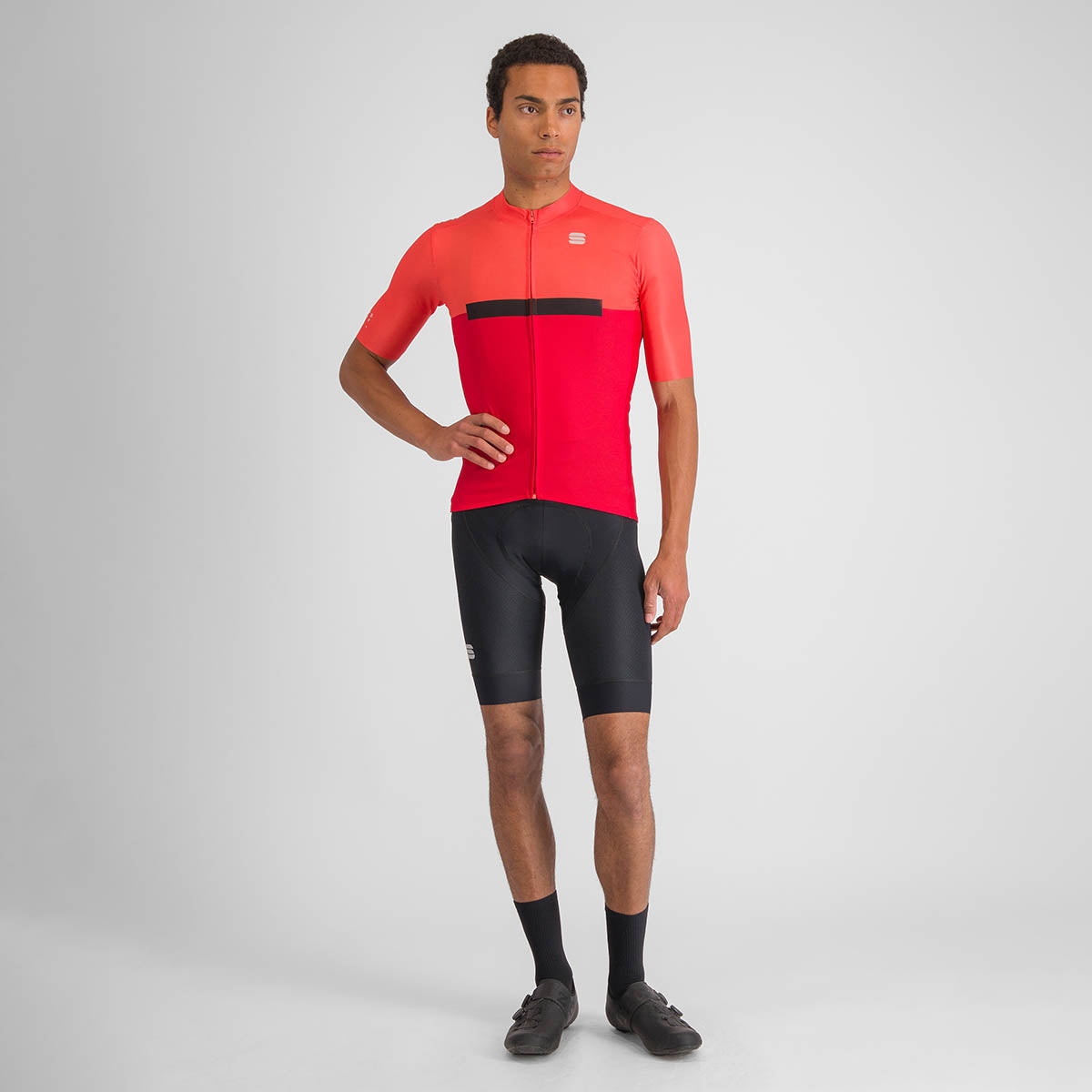 Sportful Pista Jersey - Pompelmo Red