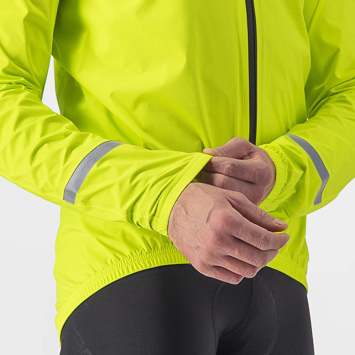 Castelli Emergency 2 Rain Jacket - Electric Lime