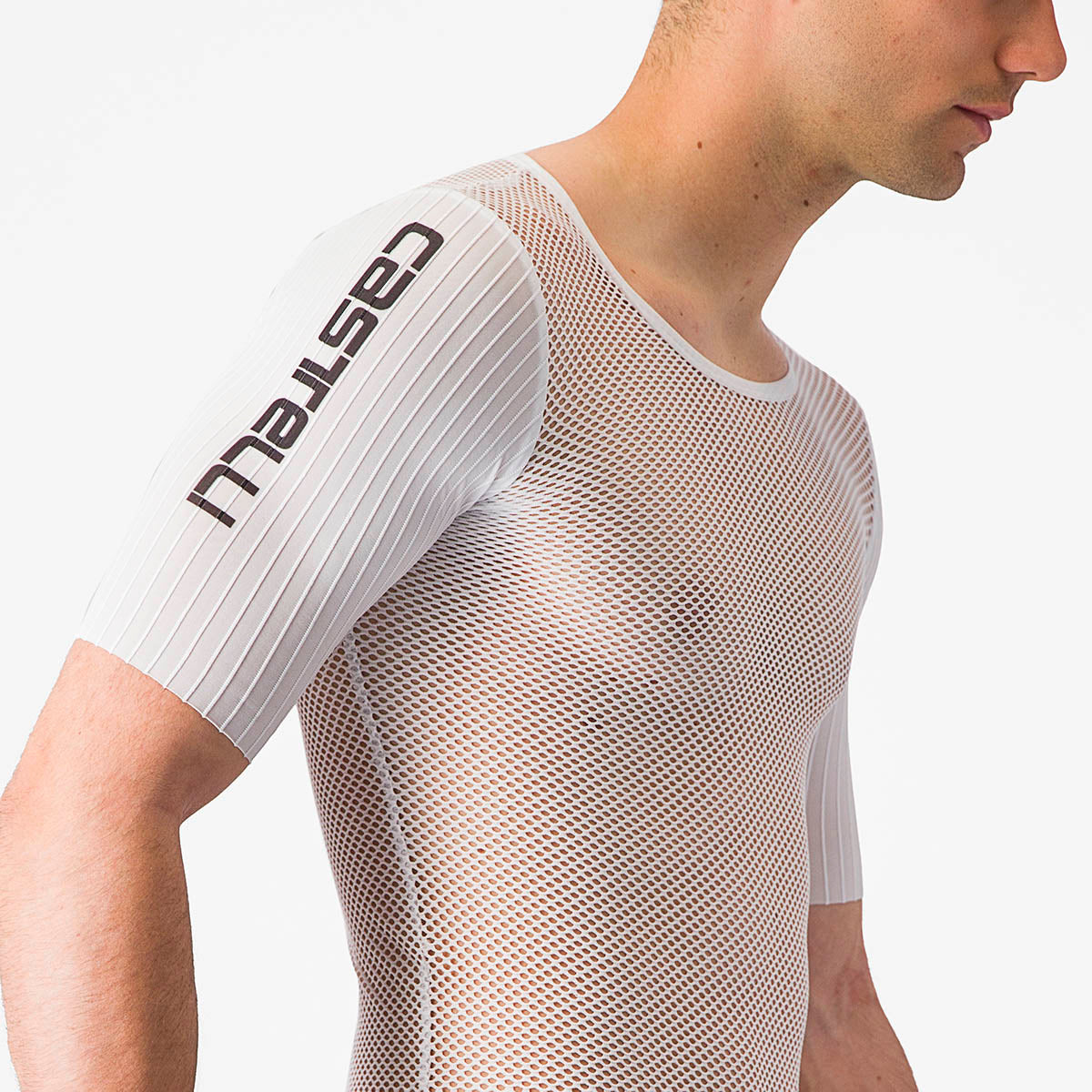 Castelli Bolero Ss Base Layer - White