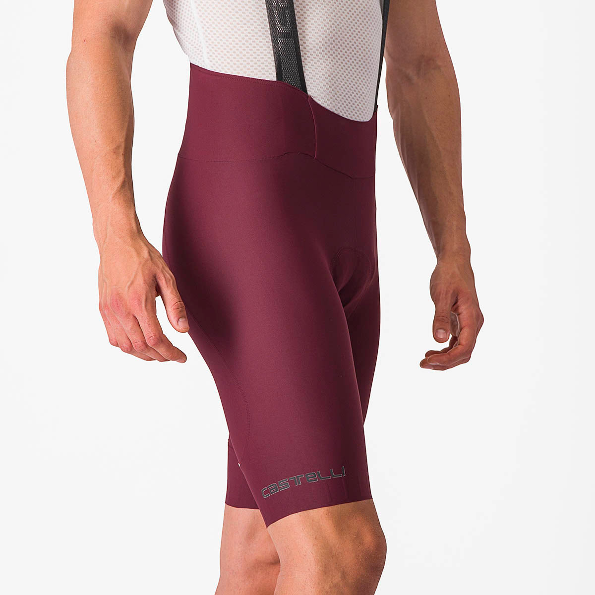 Castelli Espresso Bibshort - Deep Bordeaux