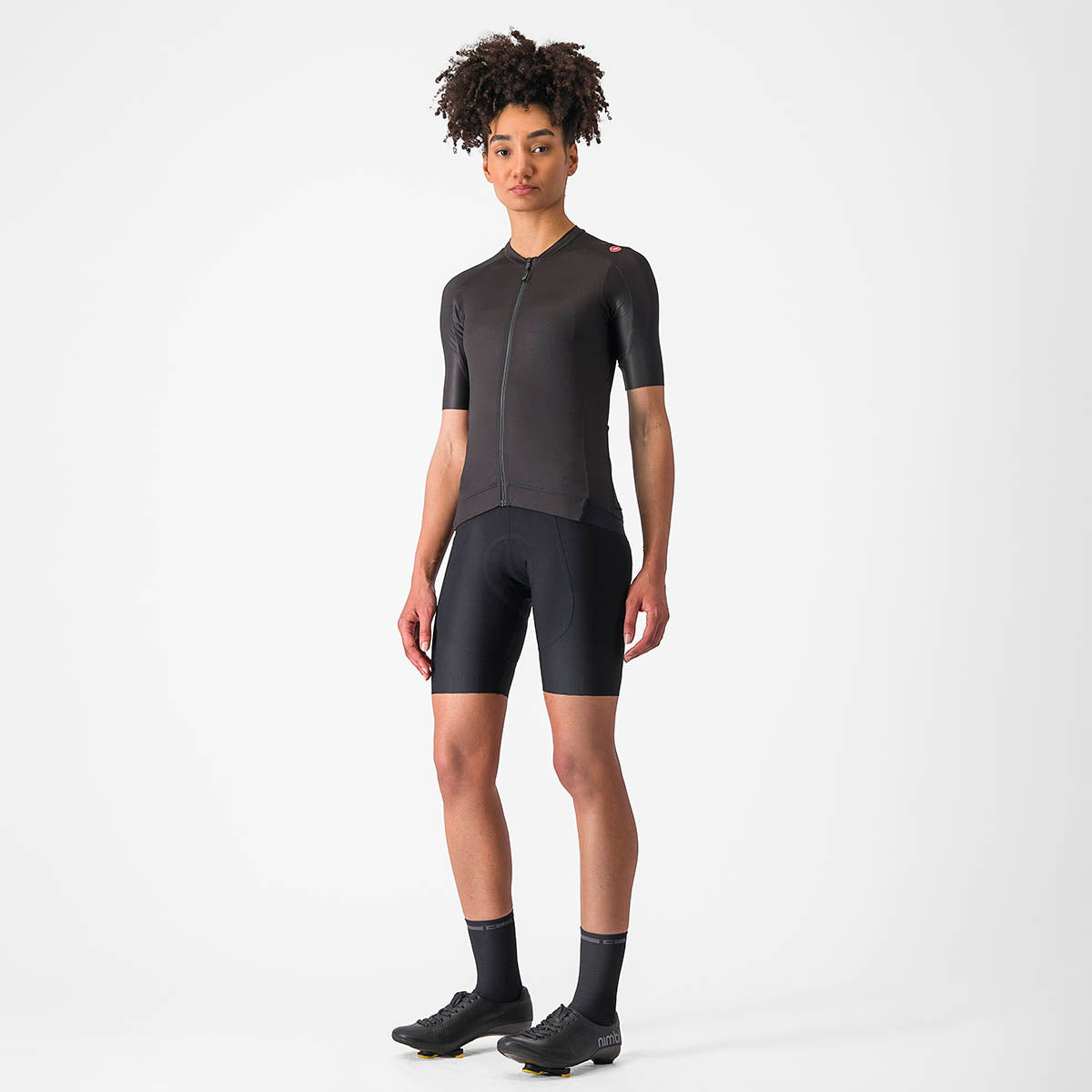 Castelli Espresso W Jersey - Light Black