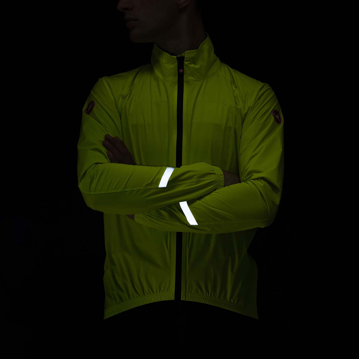 Castelli Emergency 2 Rain Jacket - Electric Lime