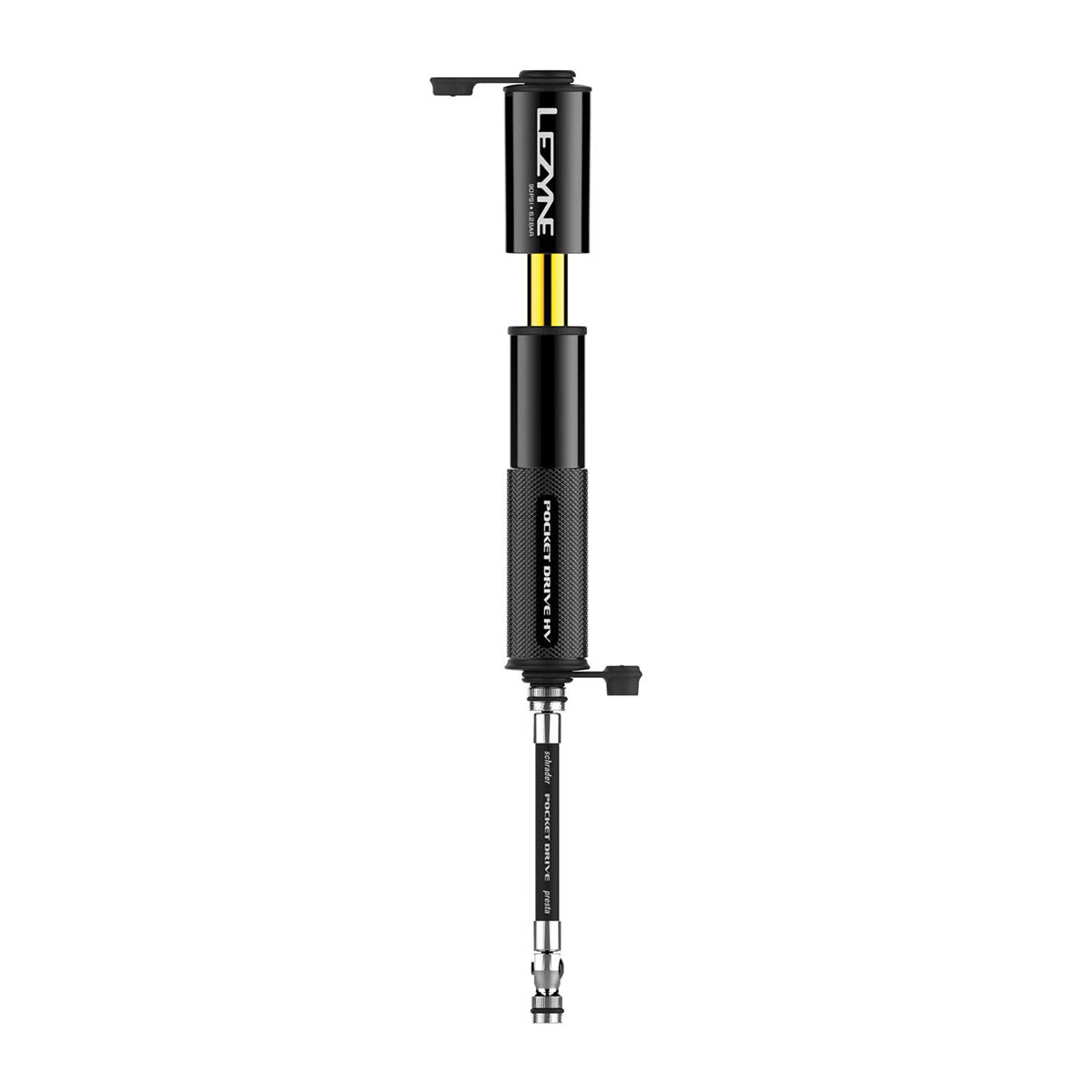 Lezyne Pocket Drive HV Fietspomp - Hi Gloss