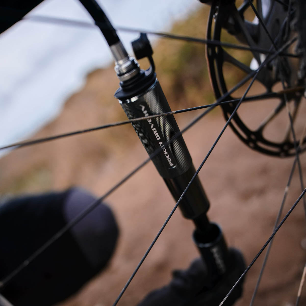 Lezyne Pocket Drive HV Fietspomp - Hi Gloss