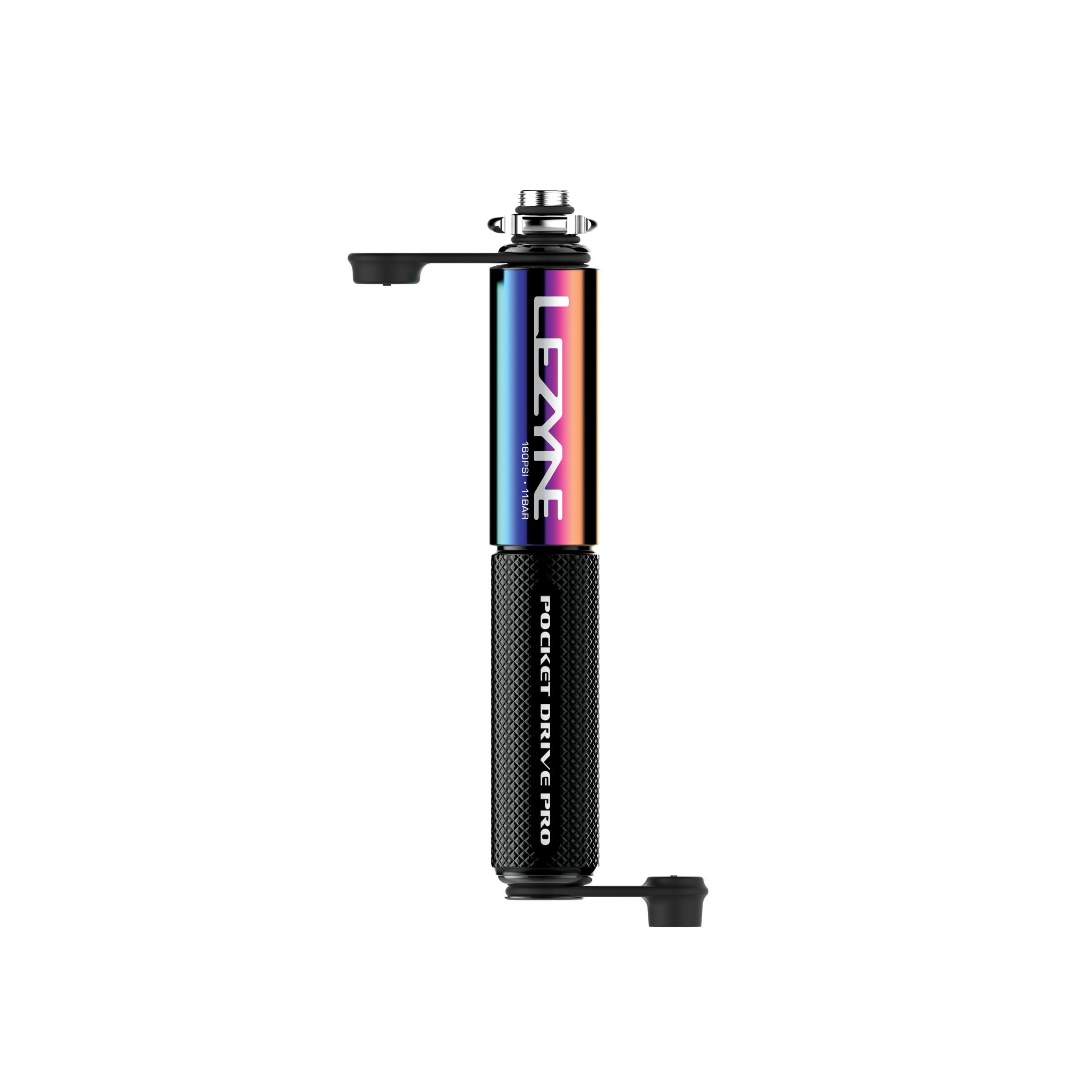 Lezyne Pocket Drive Pro Fietspomp Neo Metallic Black