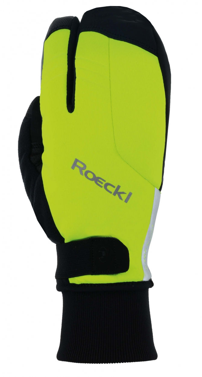 Roeckl Villach 2 Trigger Winter Fietshandschoen - Black Fluo