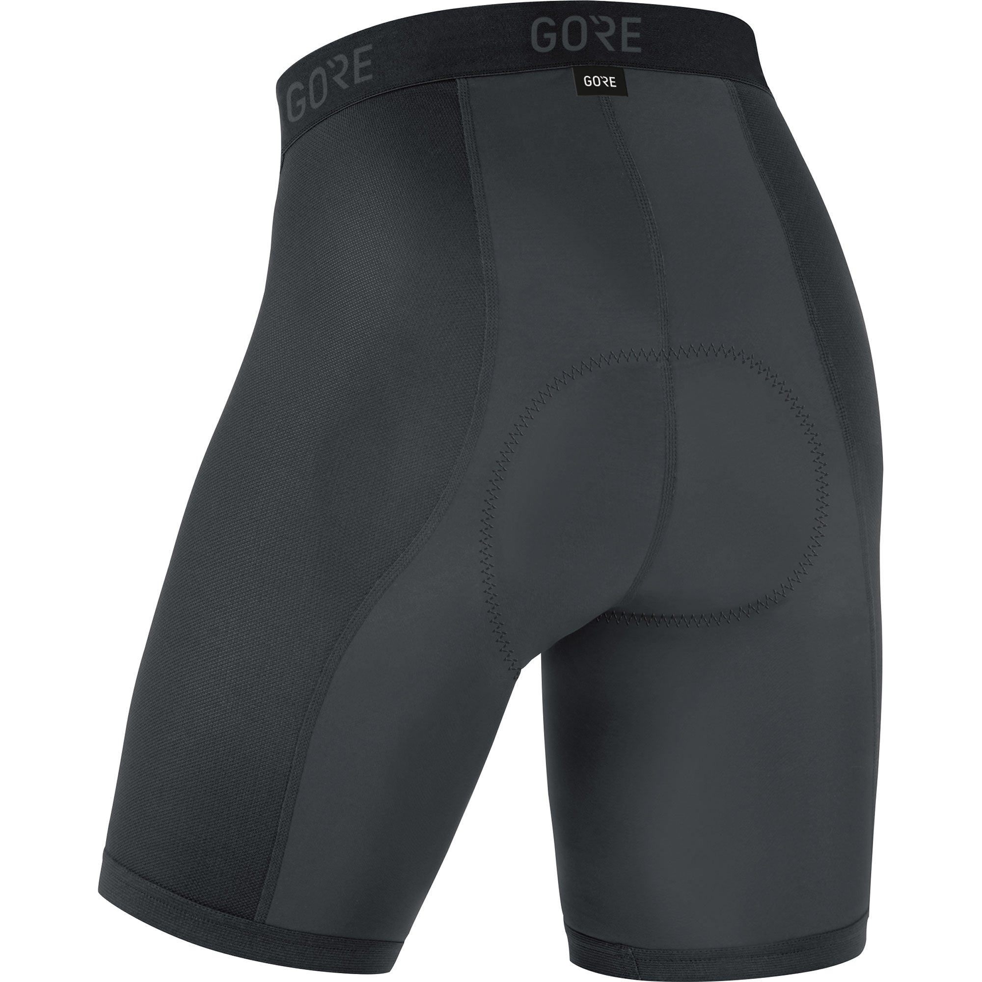 Gore C3 + liner korte fietsbroek zwart