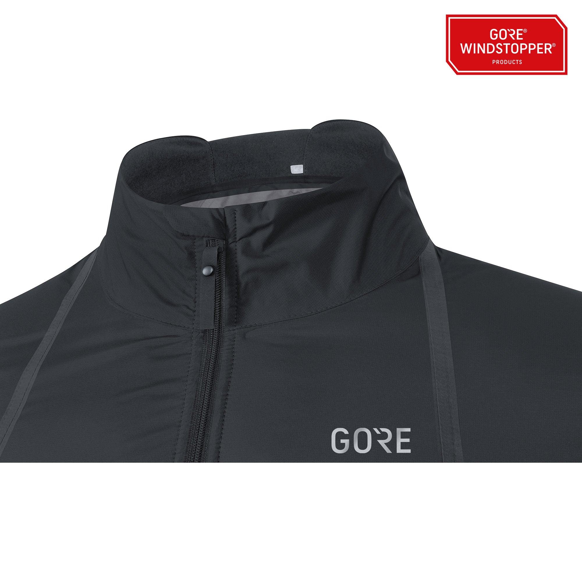 Gore C7 gore windstopper light fietsjack zwart