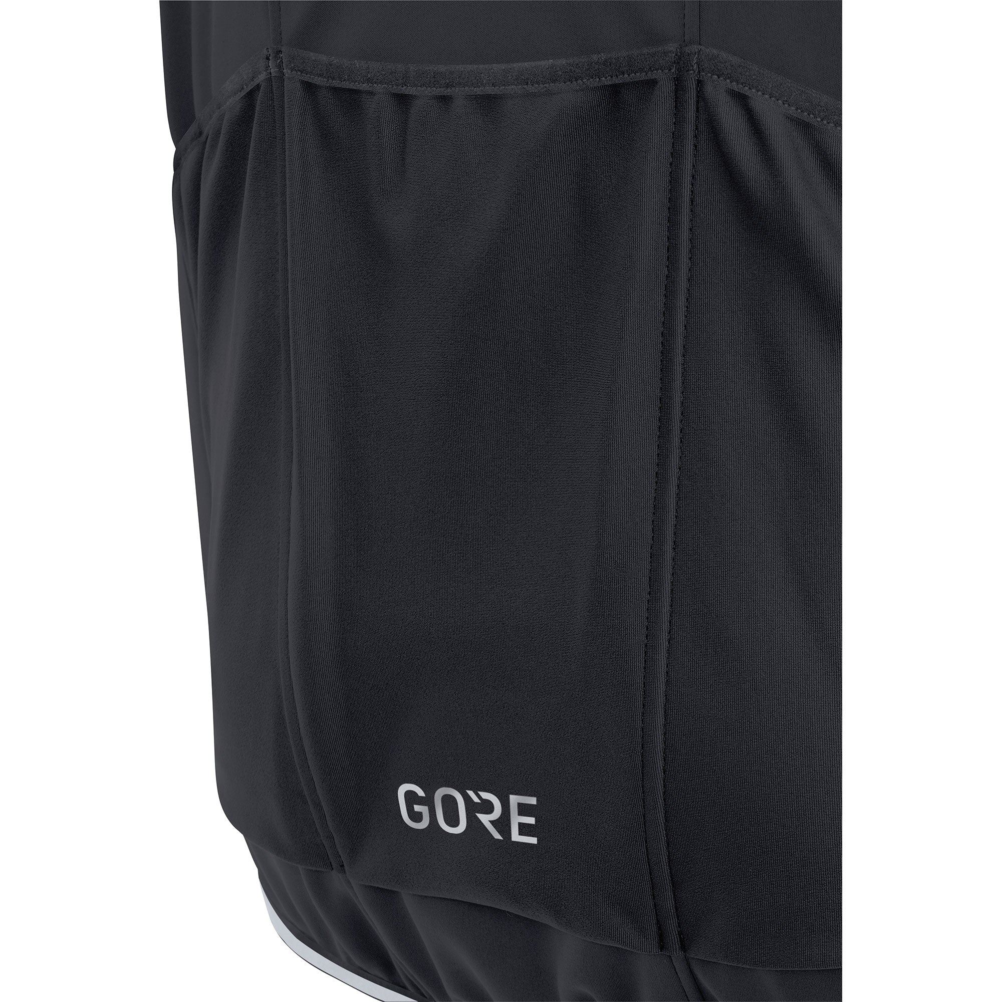 Gore C3 gore windstopper phantom zip-off fietsjack zwart terra grijs