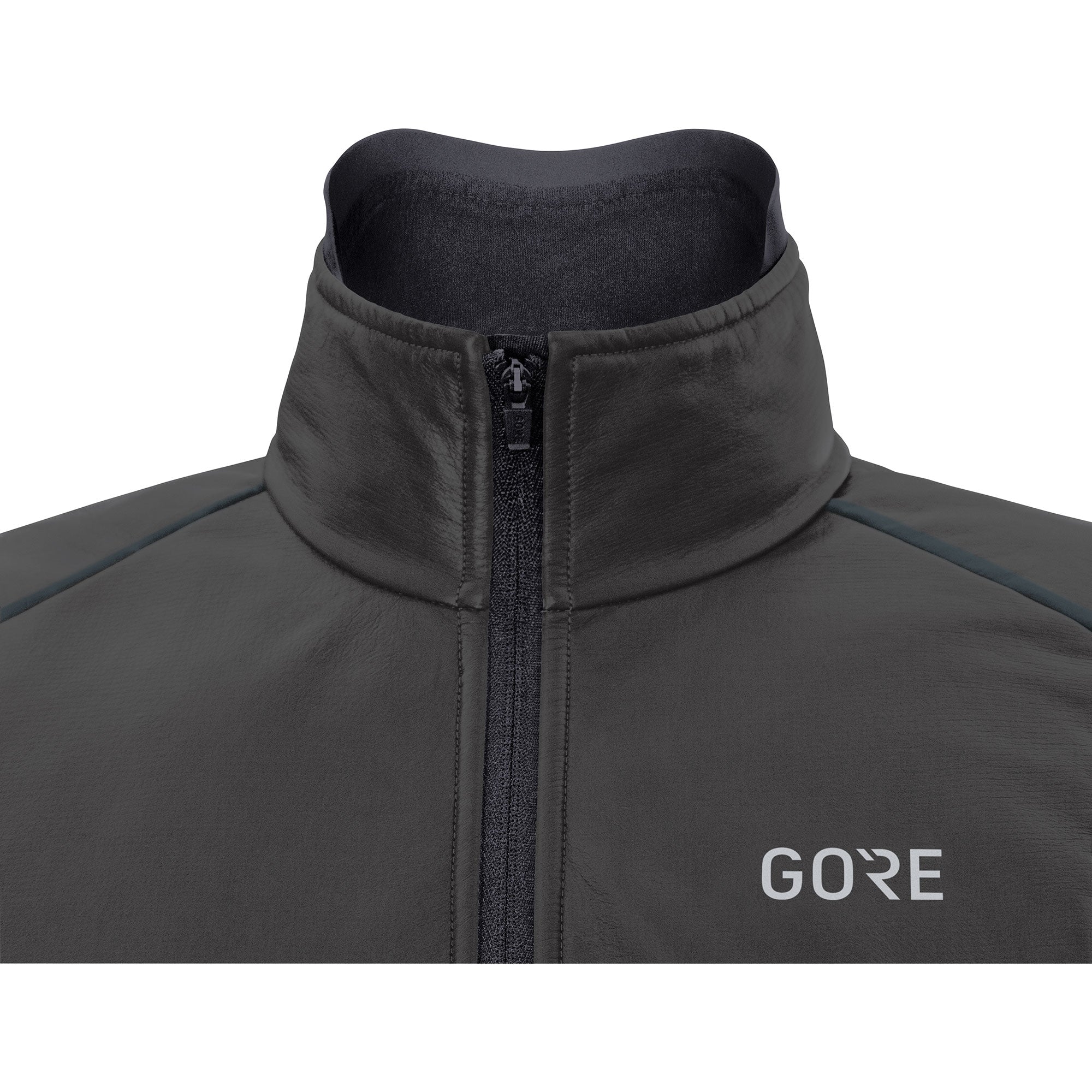 Gore C5 gore-tex infinium soft lined thermo dames fietsjack zwart