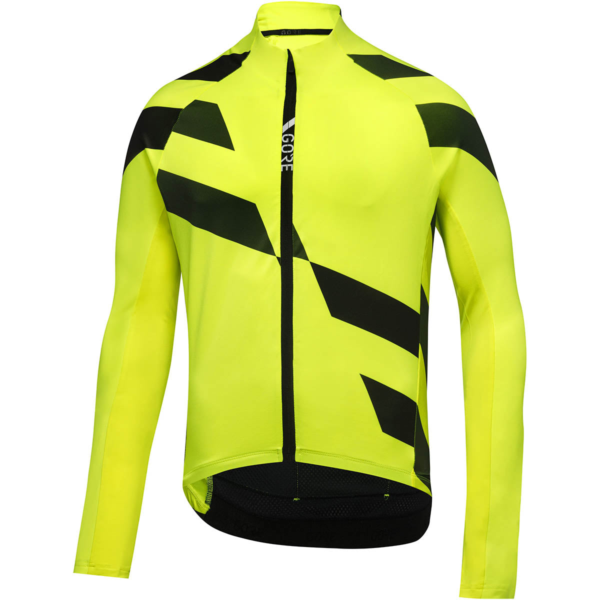 Gorewear C5 Thermo Jersey - Neon Yellow / Utility Green