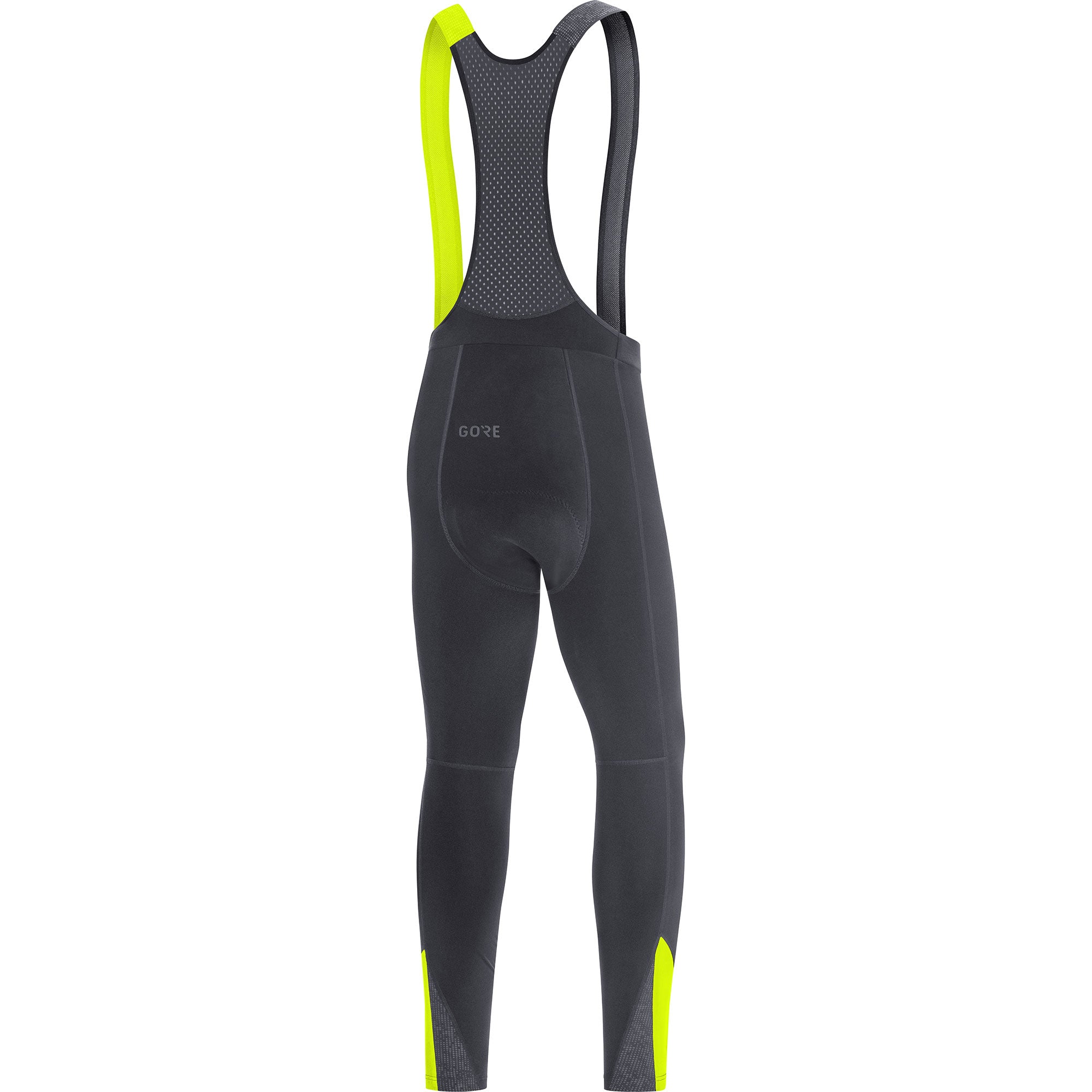 Gore C5 Thermo Bib Tights+ - black/neon yellow