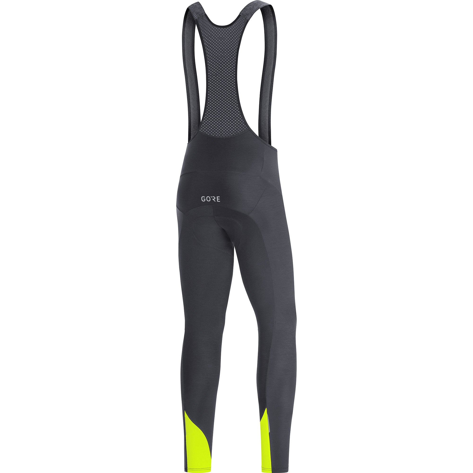 Gore C3 Thermo Bib Tights+ - black/neon yellow