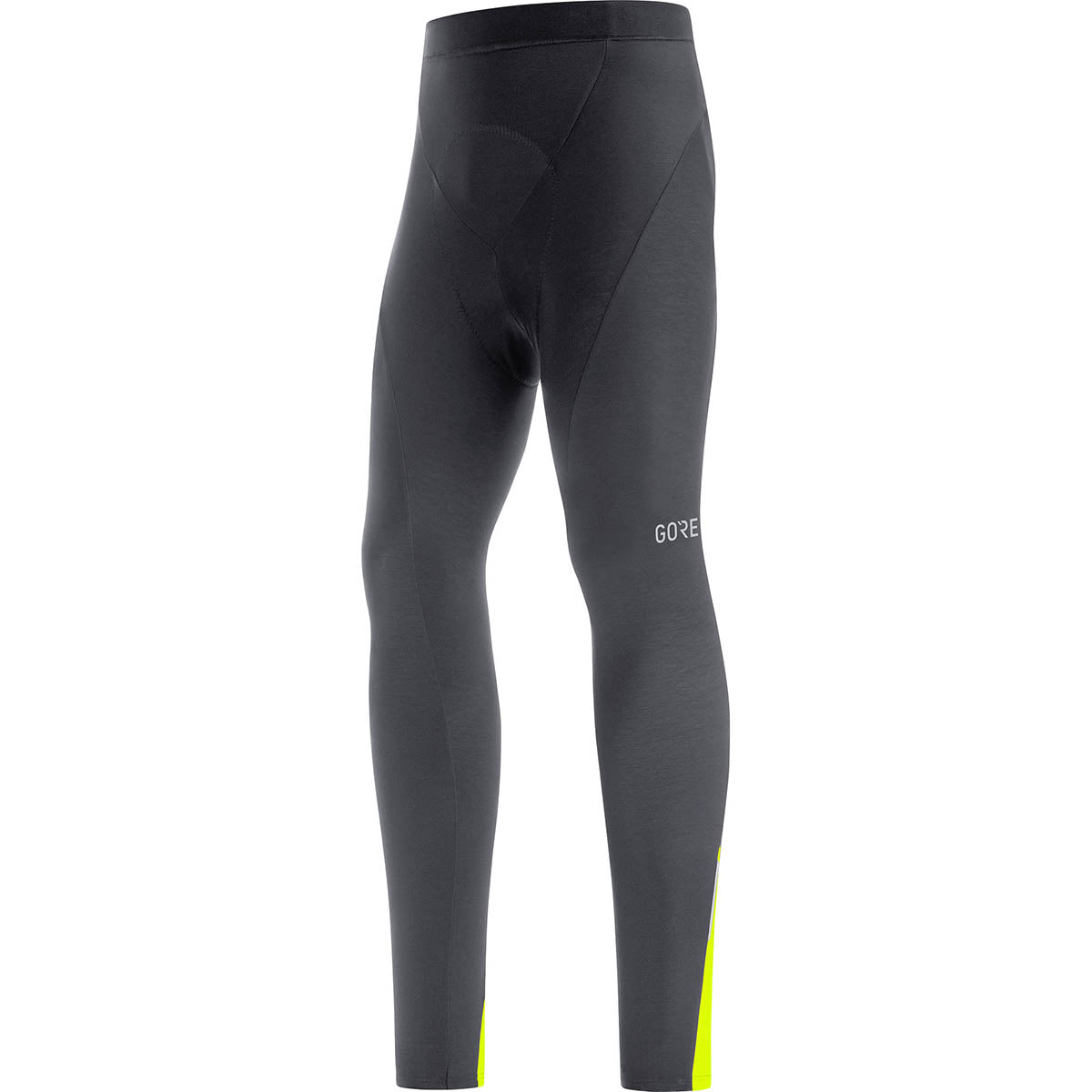 Gore C3 Thermo Tights+ - Black/Neon Yellow