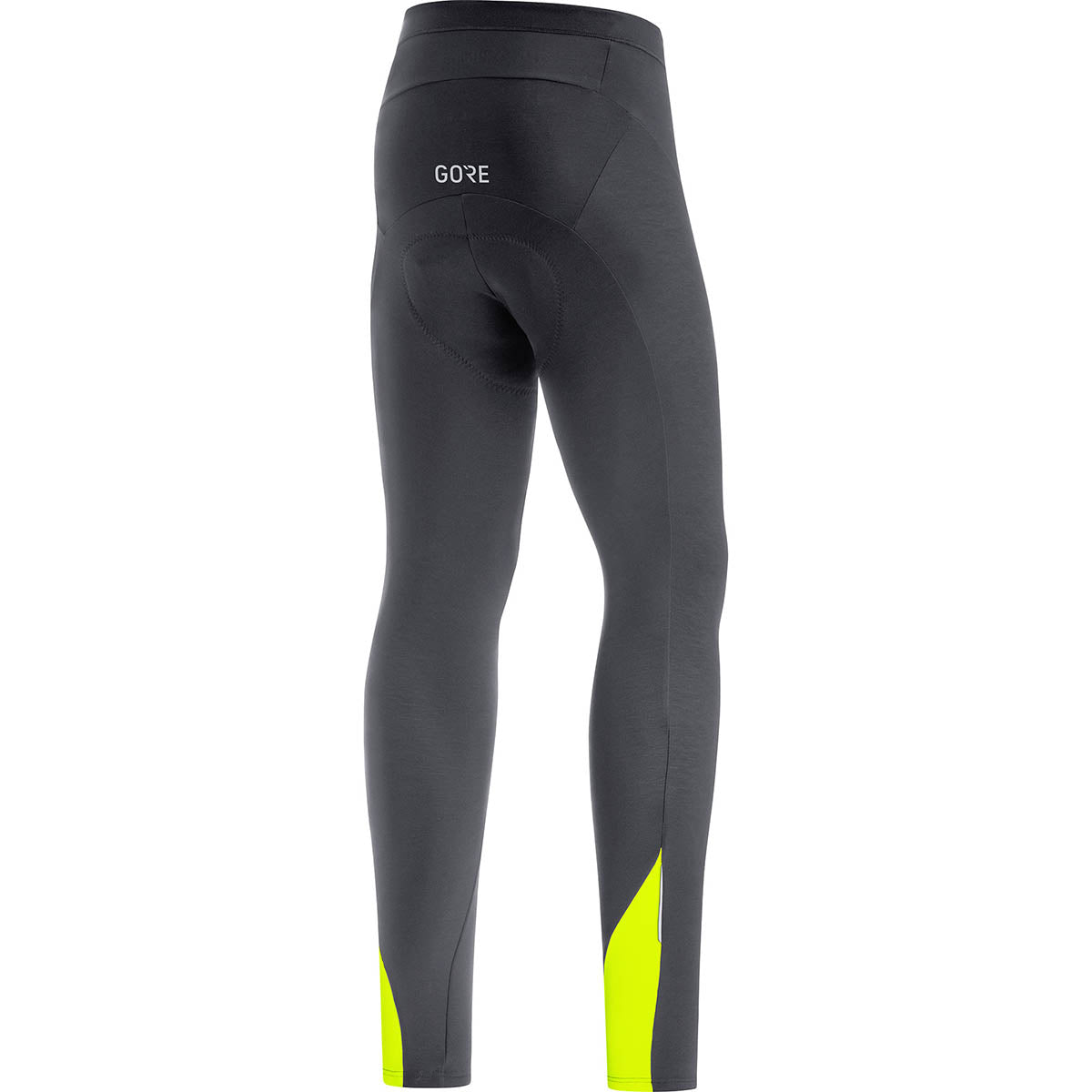 Gore C3 Thermo Tights+ - Black/Neon Yellow